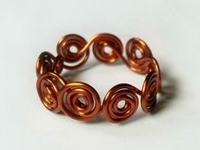 instructables Muhaiminah Faiz Wire Swirl Ring